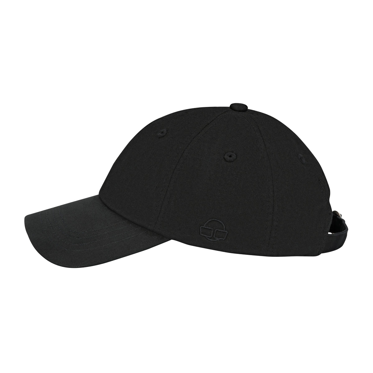 Schwarze Baseballcap 'Jen' von Johnny Urban mit verstellbarem Verschluss und dezentem Logo