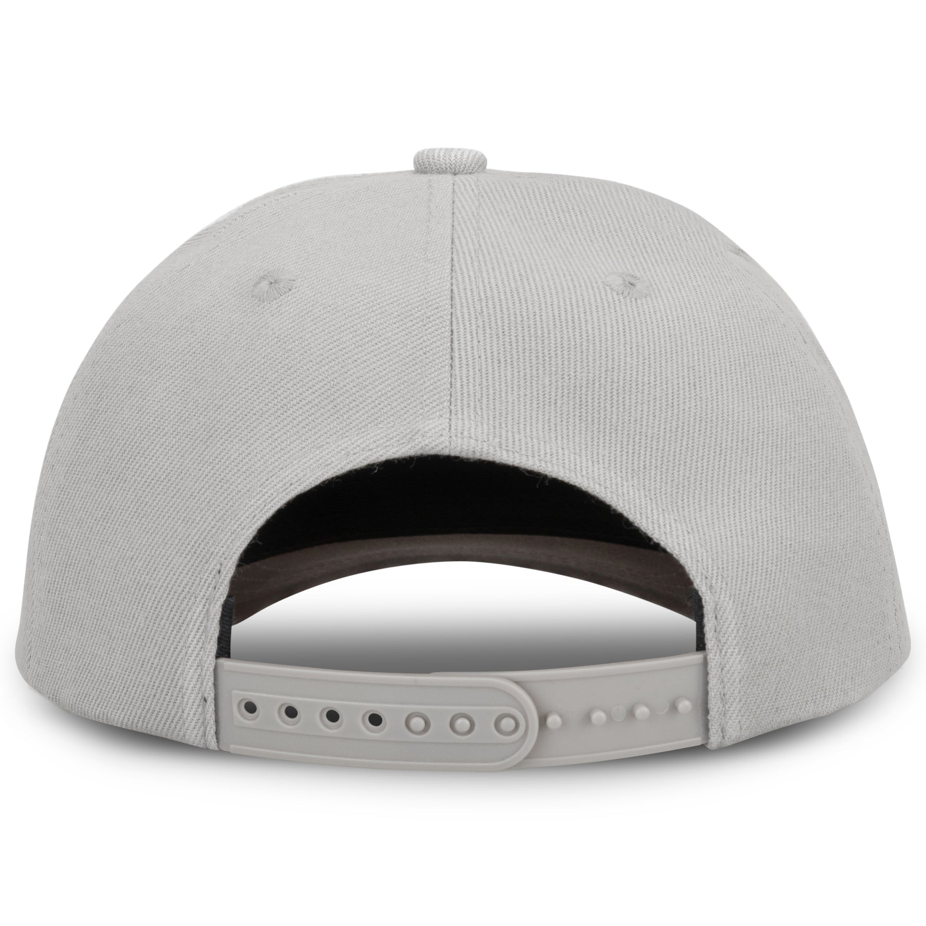 Graue Johnny Urban Baseballcap 'Dean' mit verstellbarem Snapbackverschluss von hinten