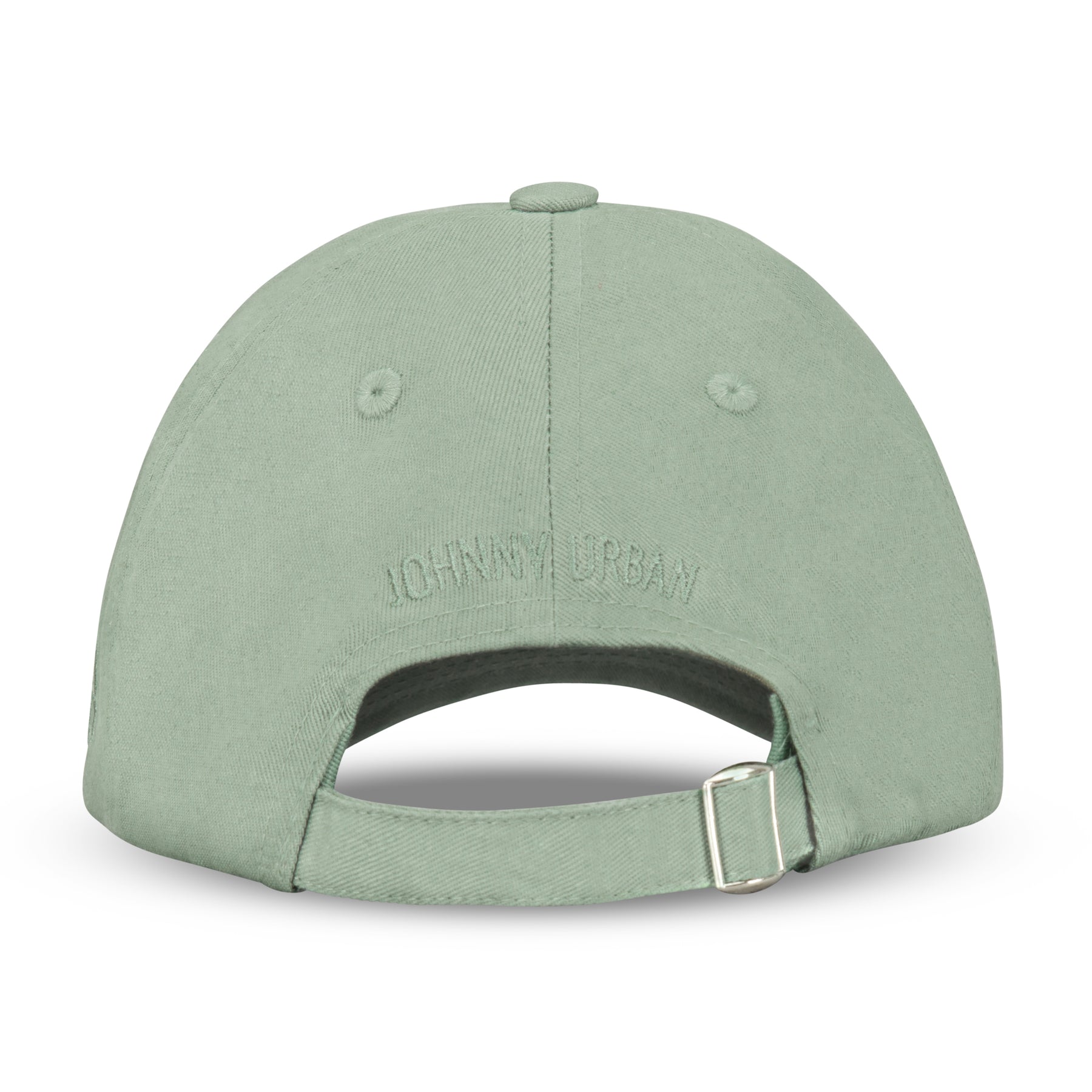 Grüne Baseballcap 'Jen' von Johnny Urban mit verstellbarem Riemen und gesticktem Logo hinten
