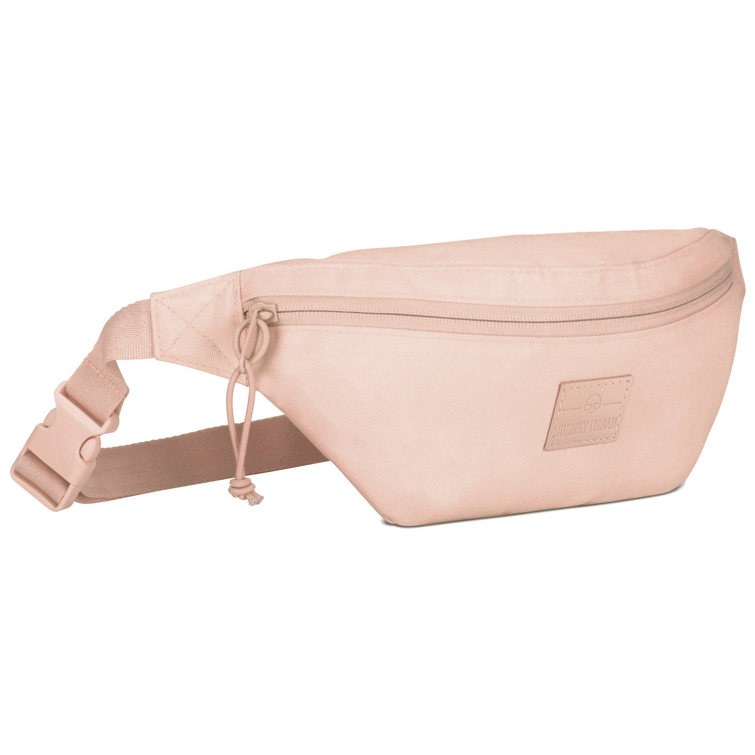 Nachhaltige Bauchtasche 'Erik Small' von Johnny Urban in rosa mit Reißverschluss und verstellbarem Gurt
