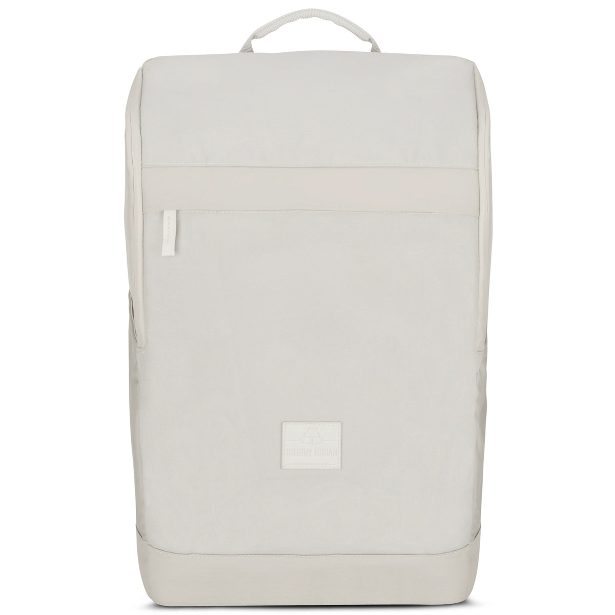 Beiger Business-Rucksack 'Jasper' von Johnny Urban in rechteckiger Form mit Tragegriff oben