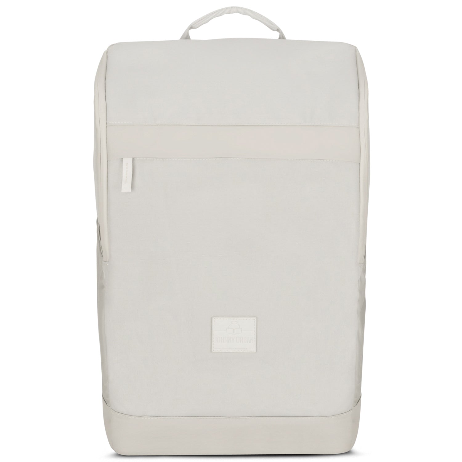 Beiger Business-Rucksack 'Jasper' von Johnny Urban in rechteckiger Form mit Tragegriff oben