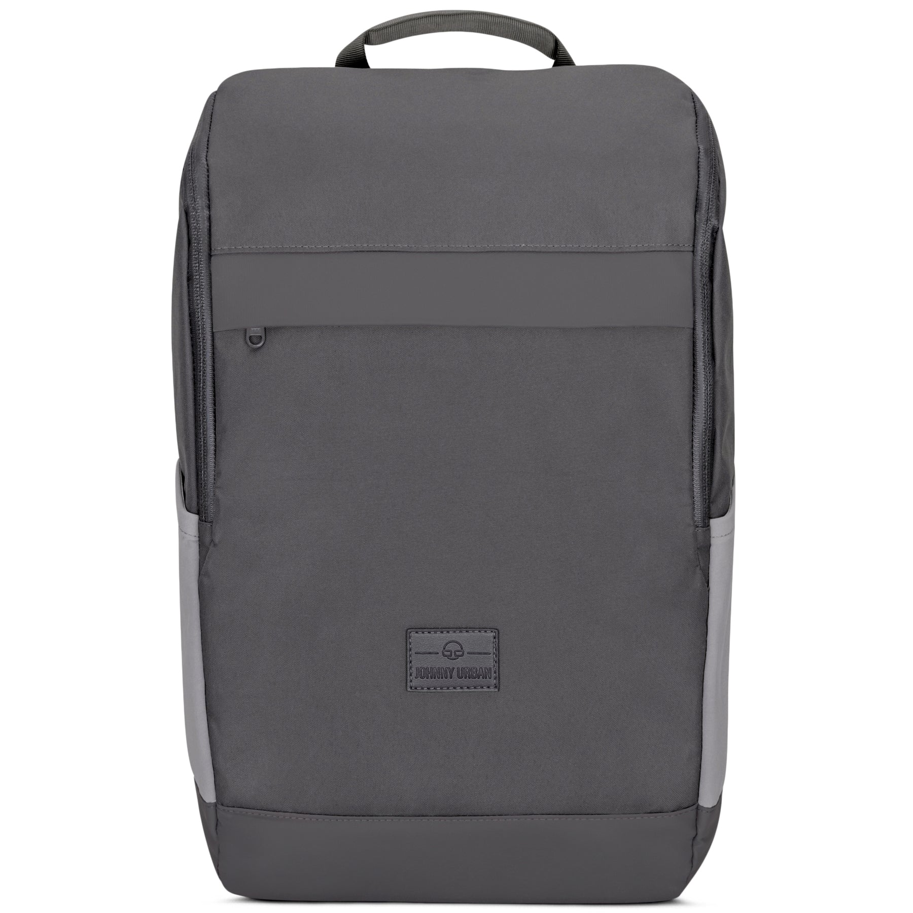 Business Rucksack 'Jasper' von Johnny Urban in Grau mit rechteckiger Form und Tragegriff