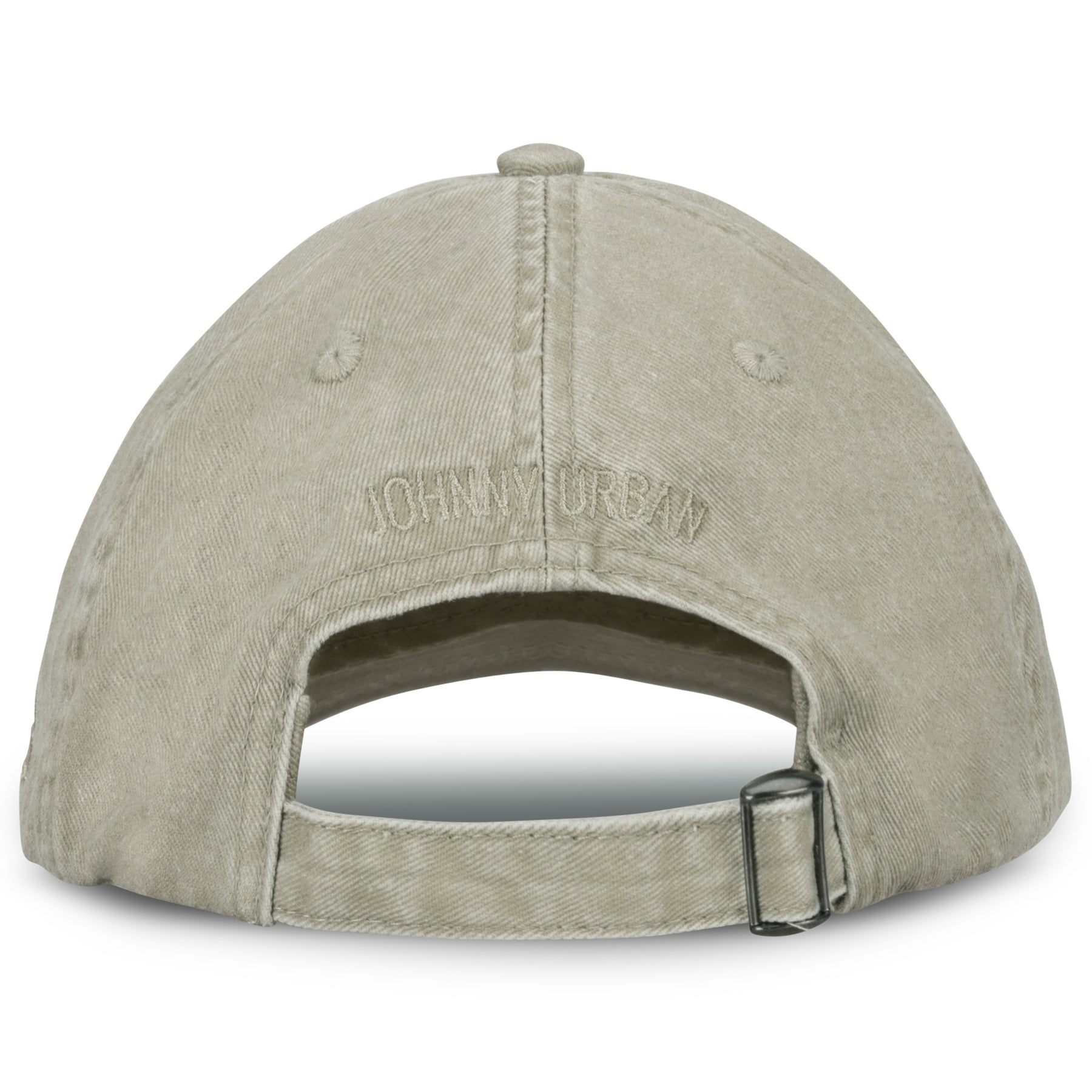 Sandbeige Johnny Urban Cap 'Dave' aus Canvas mit verstellbarem Riemen und Metallverschluss
