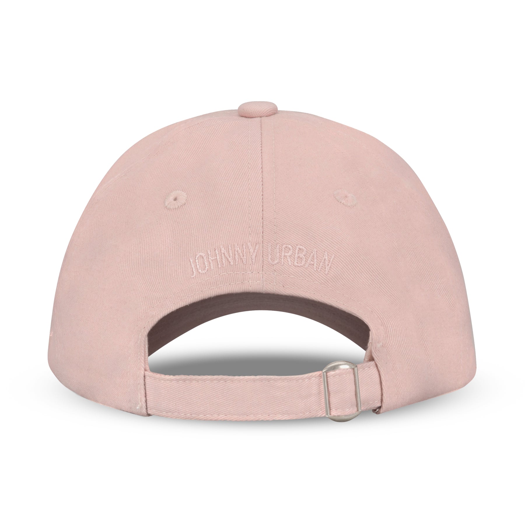 Rosa Damen-Cap 'Jen' von Johnny Urban mit verstellbarem Riemen und Stickerei am Hinterkopf