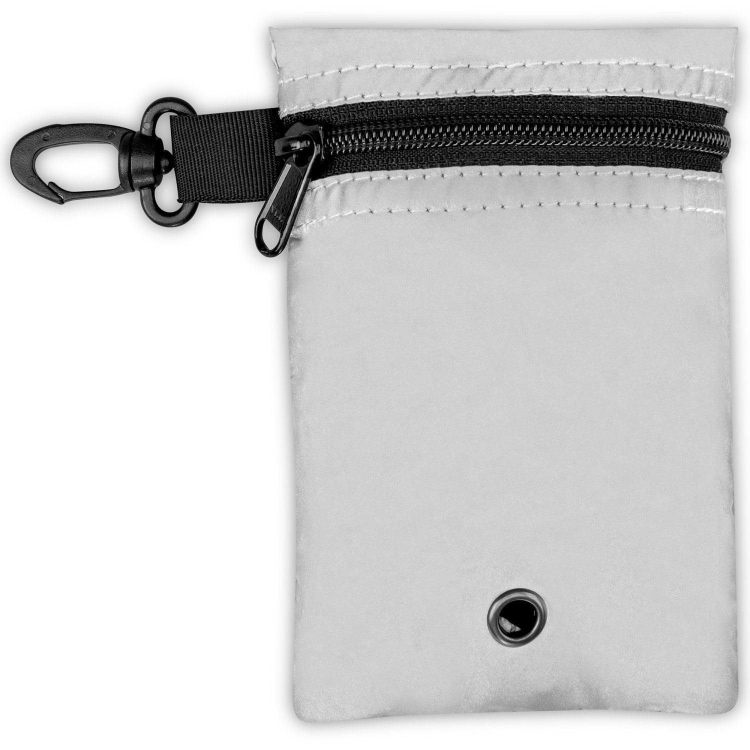 Gefaltete Regenschutzhülle 'Bo L' mit Zipper und Karabinerhaken