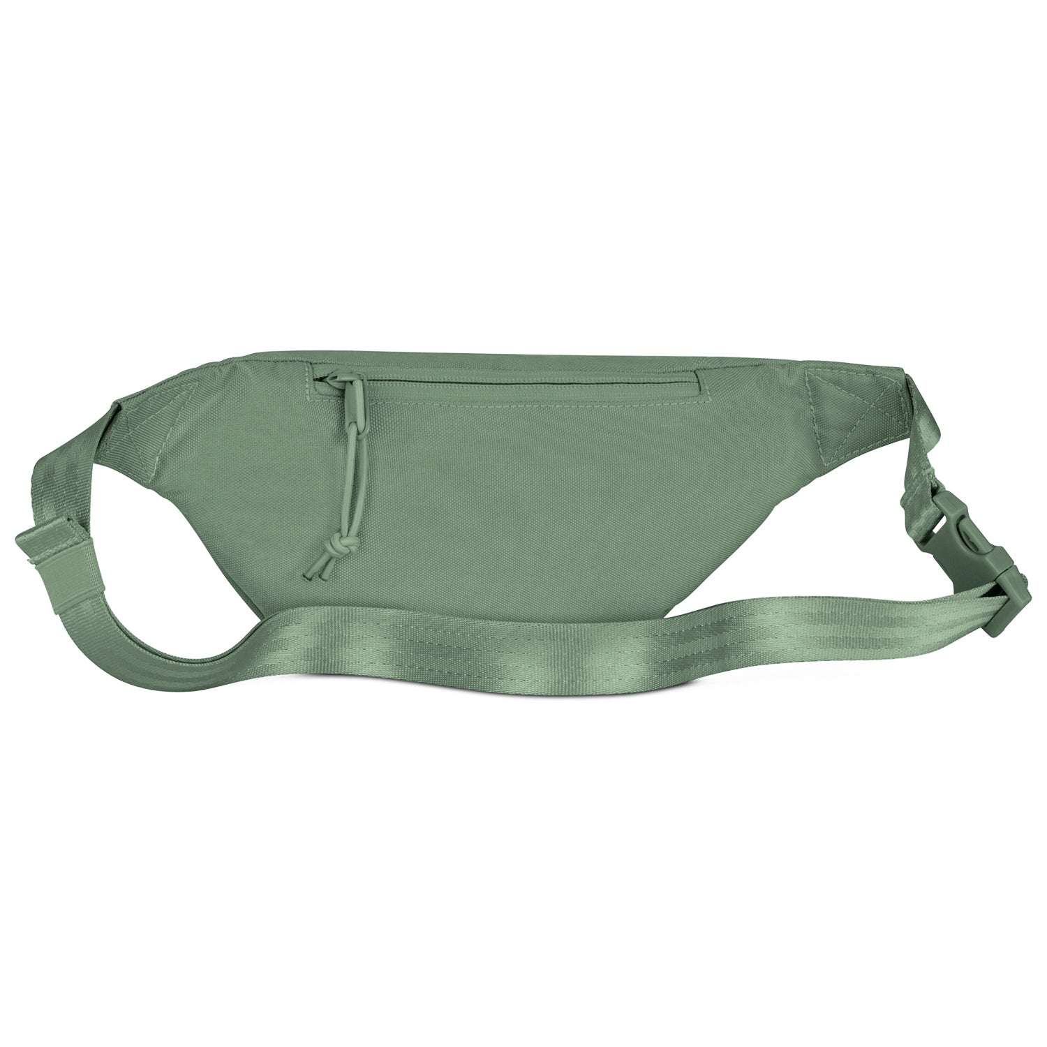 Grüne Bauchtasche 'Erik Small' von Johnny Urban mit Reißverschluss vorne und verstellbarem Gürtel