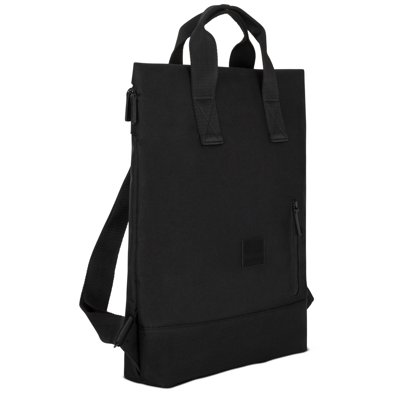 Schwarzer Johnny Urban Rucksack Tasche 'Ivy' mit Tragegriffen und Reißverschlusstasche