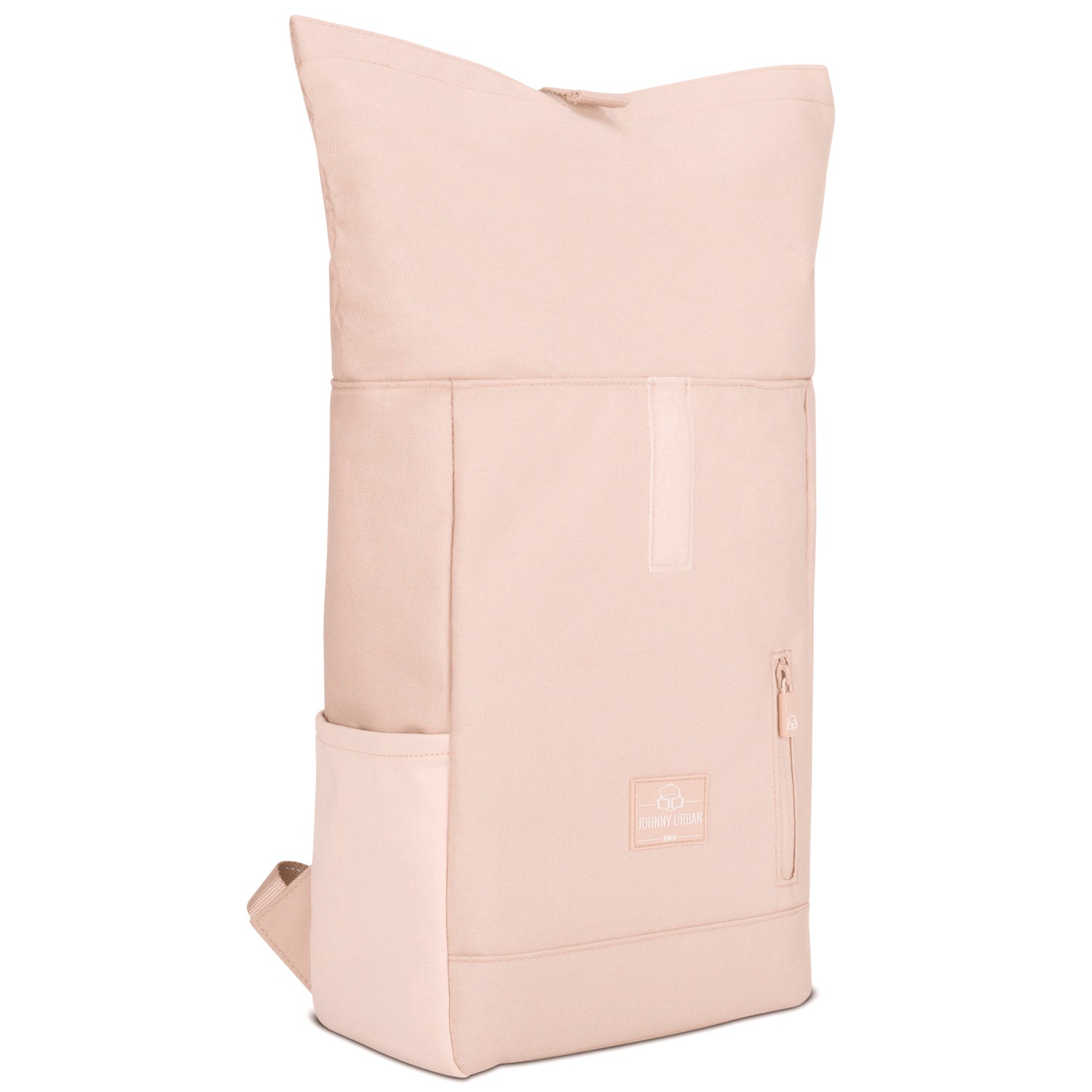 Rolltop Kinderrucksack 'Aaron' in rosa von Johnny Urban, rechteckige Form, nachhaltiges Material