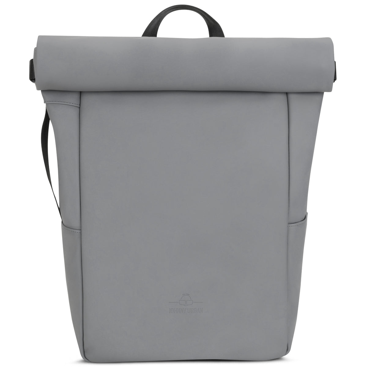 Rolltop Rucksack Henry von Johnny Urban in grauer Farbe mit minimalistischem Design