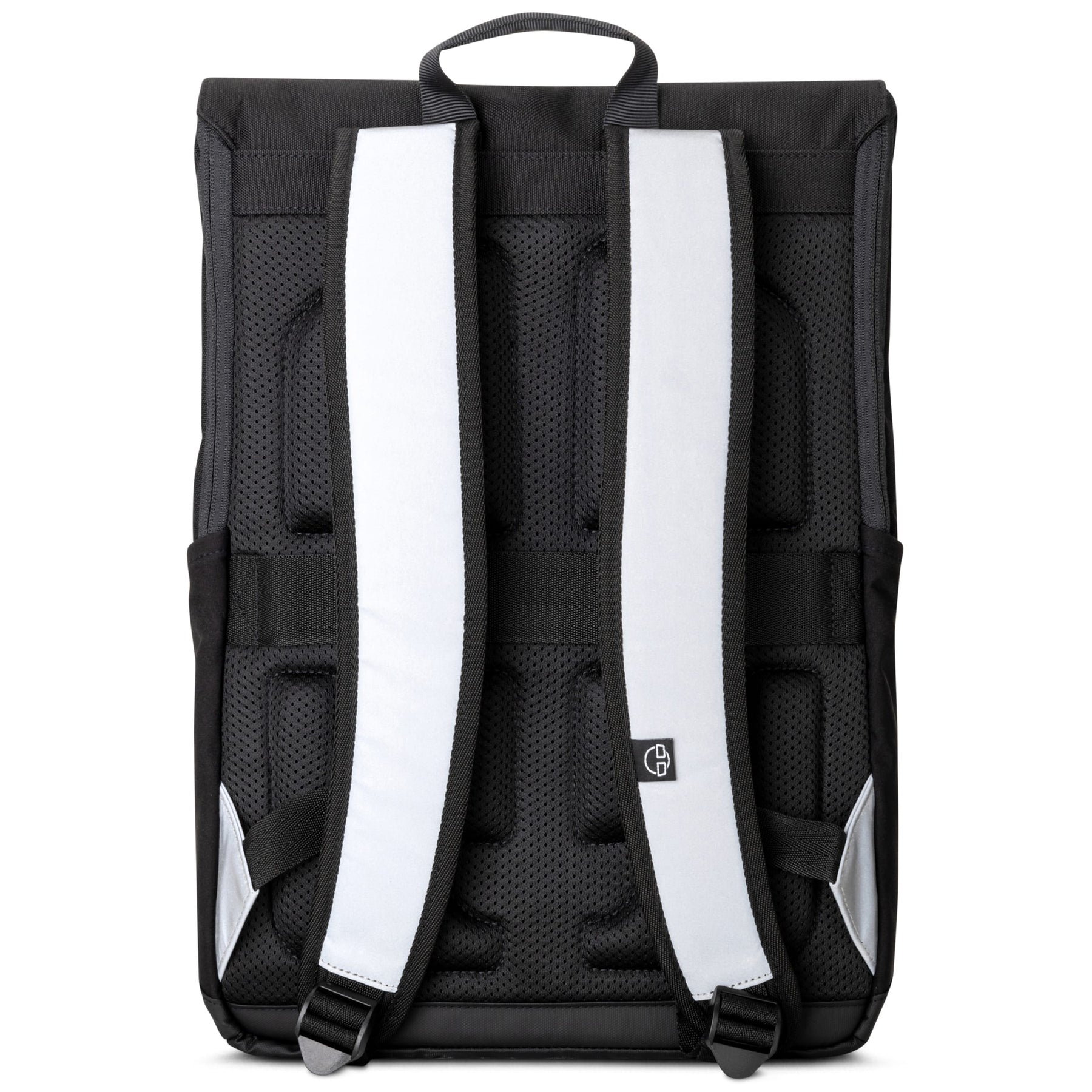 Rucksack Mika mit gepolstertem Rücken und reflektierenden weißen Schultergurten