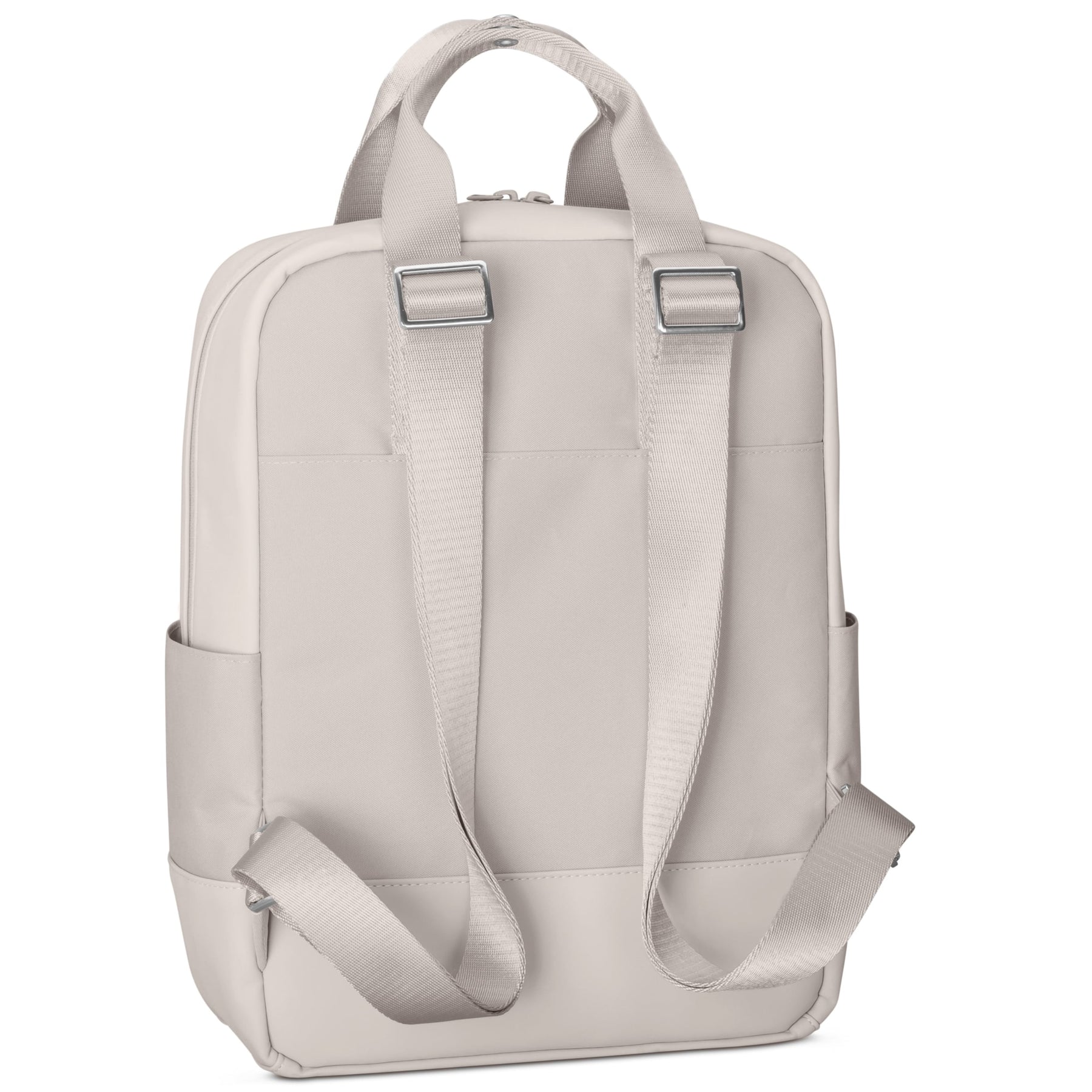 Beiger Rucksack Jona Medium mit verstellbaren Schultergurten und Tragegriff