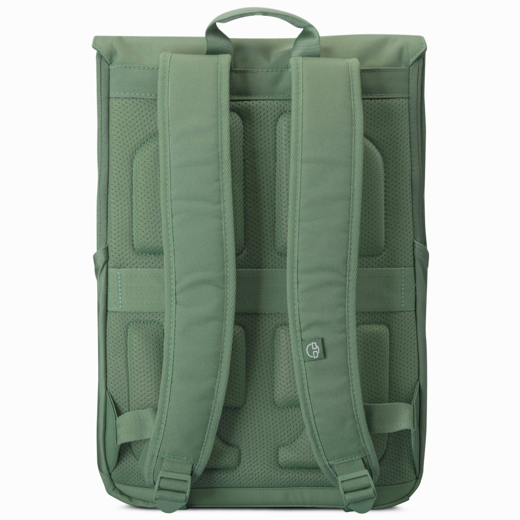 Rucksack "Mika" von Johnny Urban, grüner Tagesrucksack mit gepolsterten, verstellbaren Schulterriemen und atmungsaktivem Rückenpolster