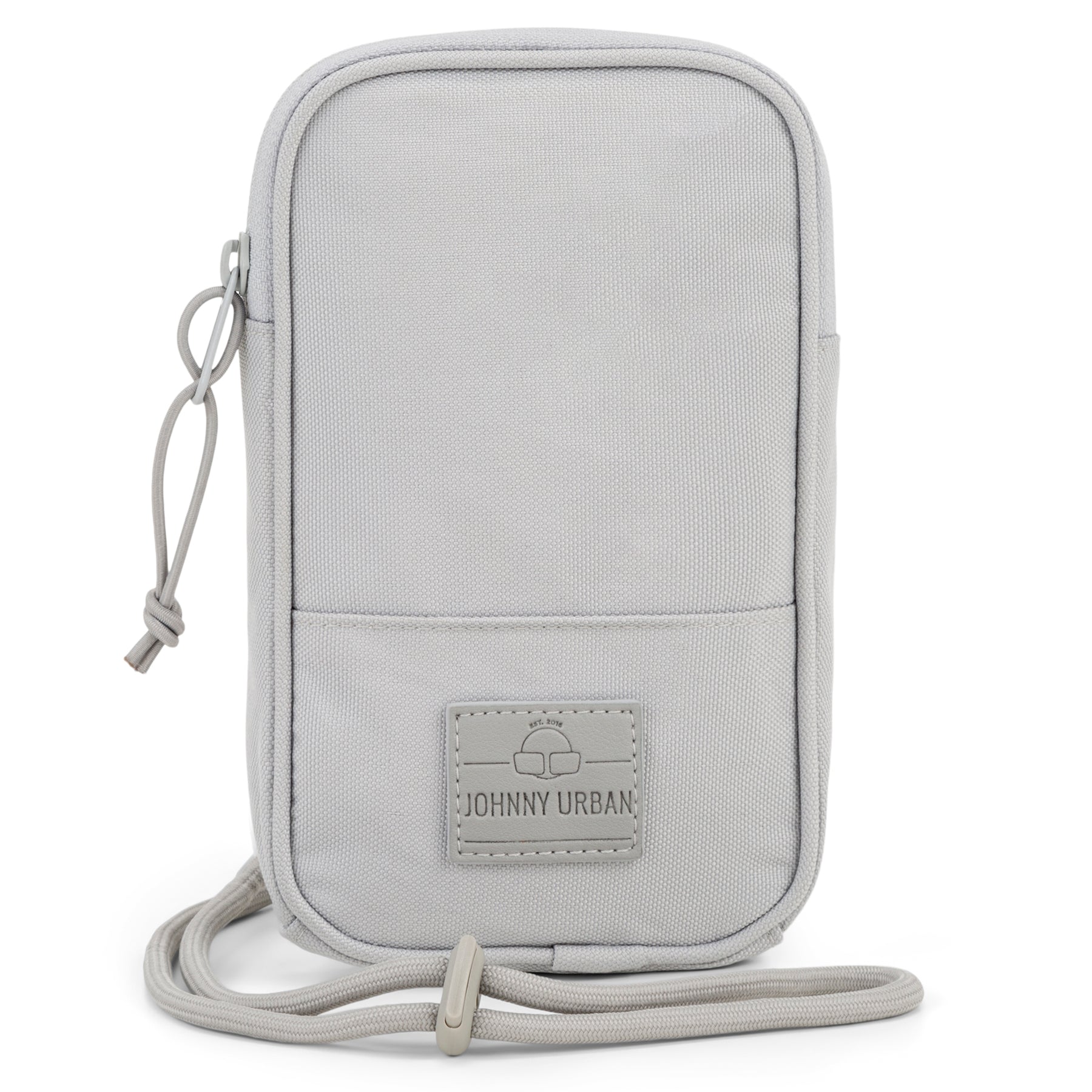 Kleine graue Umhängetasche 'Josh' von Johnny Urban mit Querriemen