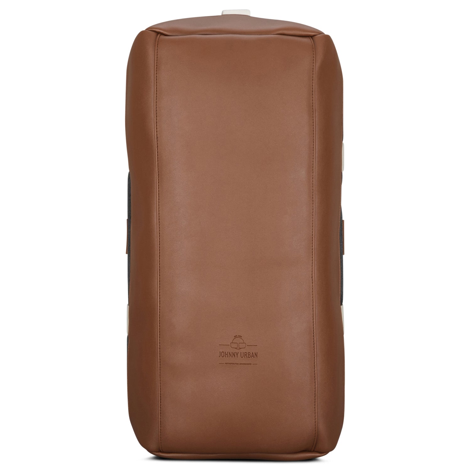 Weekender 'Paul' von Johnny Urban aus braunem Leder, rechteckige Form