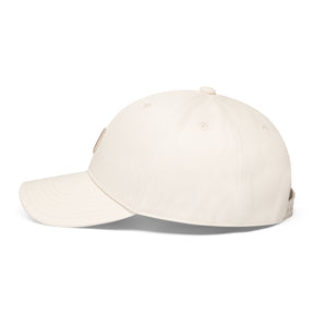 Cremefarbene Snapback-Cap 'Jason' mit verstellbarem Verschluss