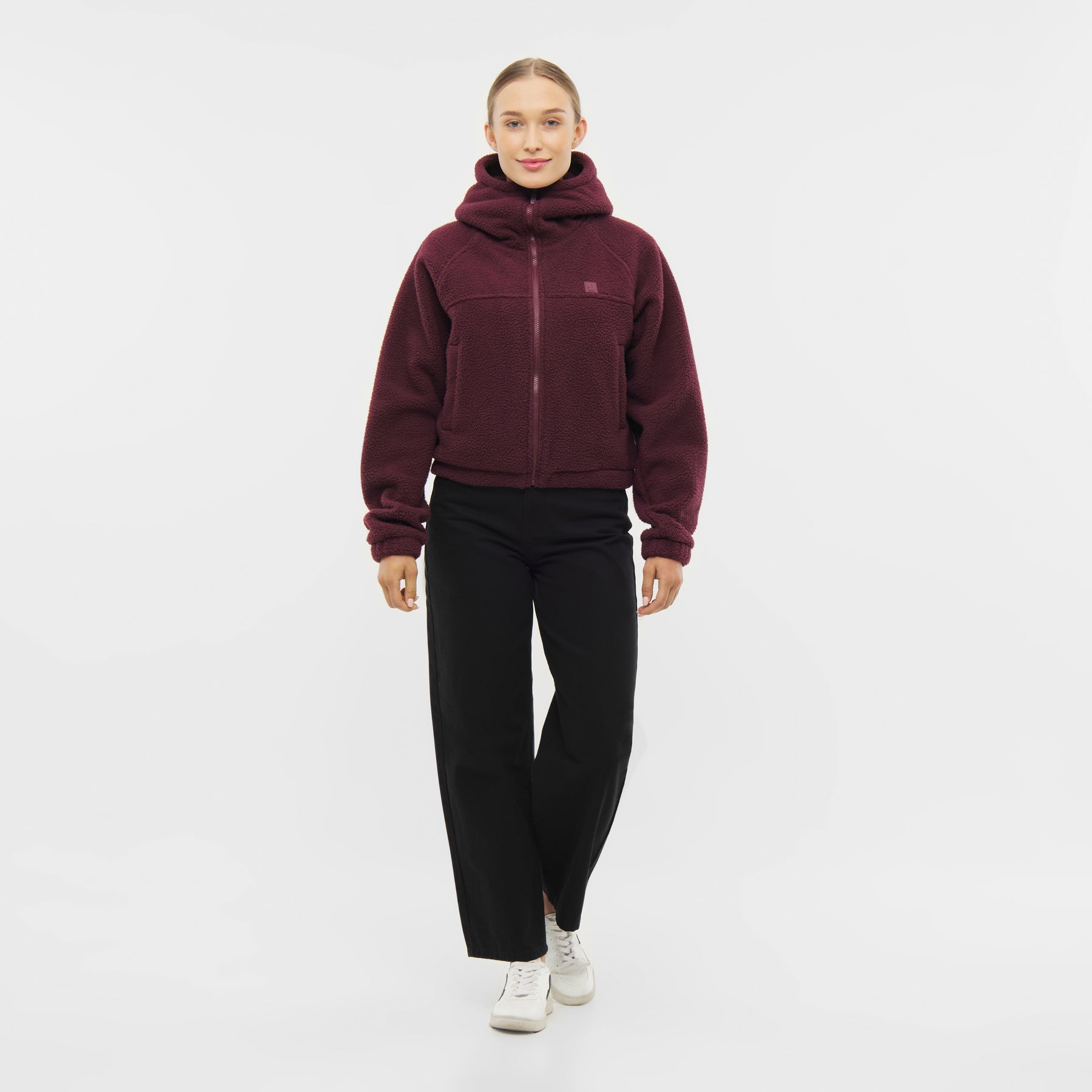 Cropped Fleecejacke "Nova"