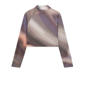 Cropped Longsleeve "Amber"