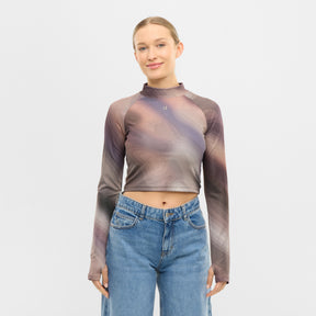 Cropped Longsleeve "Amber"