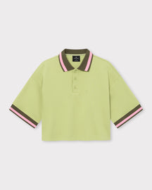Cropped polo shirt "Abbie"