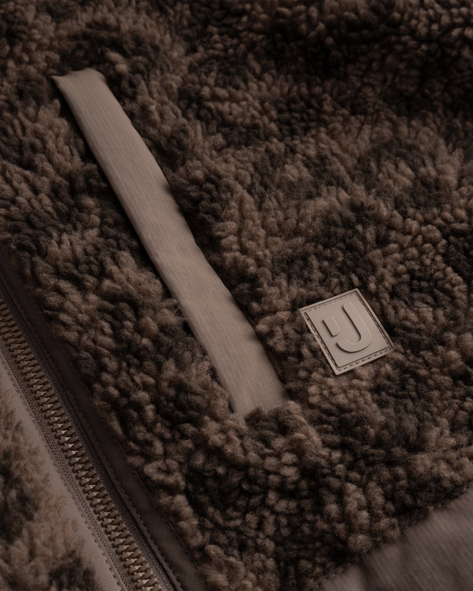 Cropped Teddy Fleecejacke "Carey"