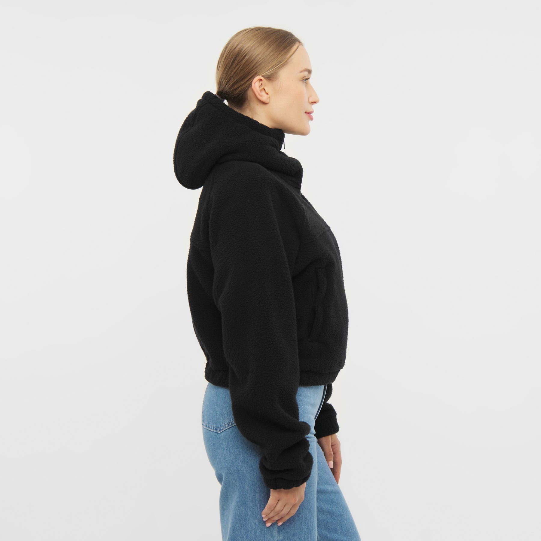 Cropped Fleecejacke "Nova"