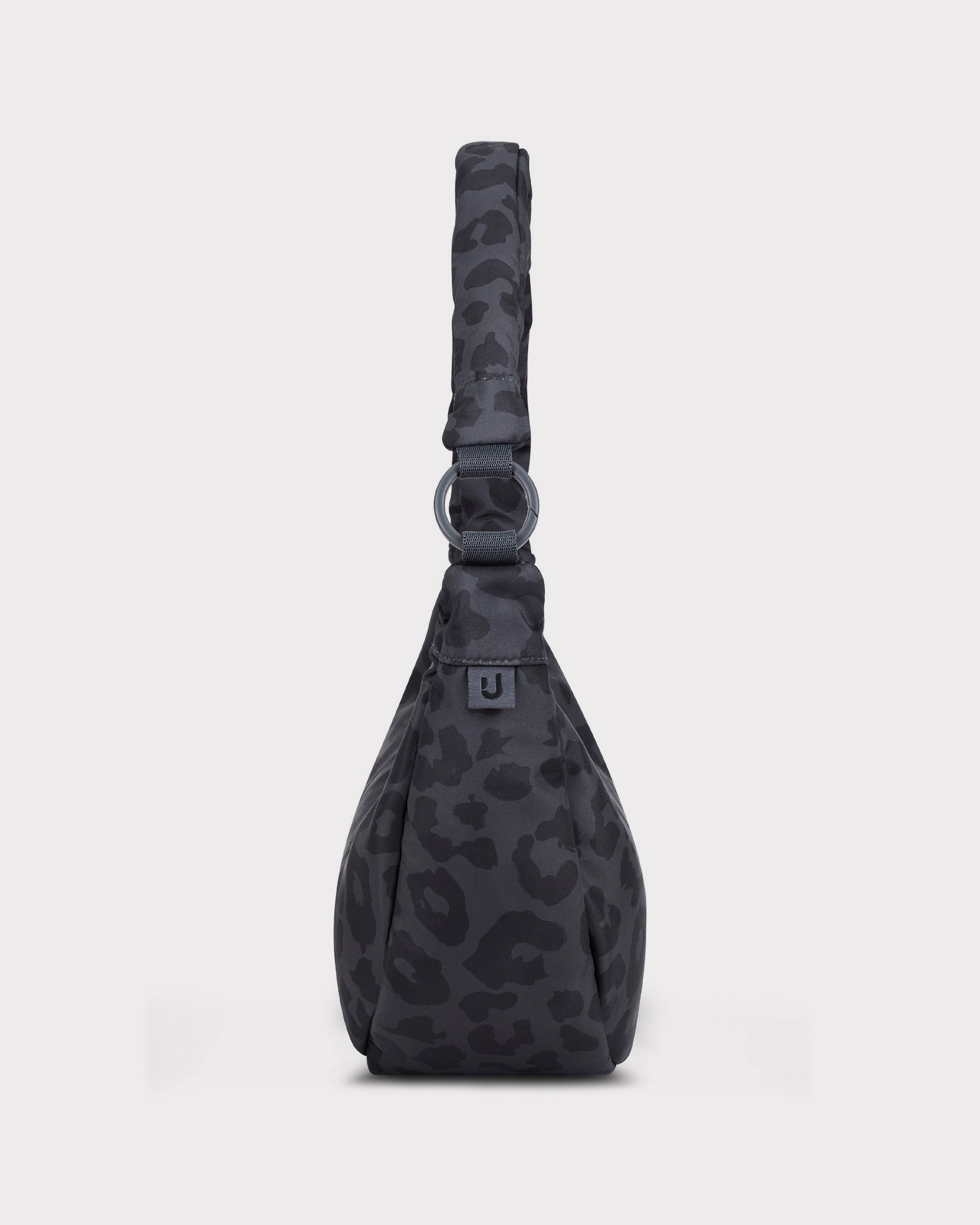 Half Moon Bag "Lou Medium" grau leo