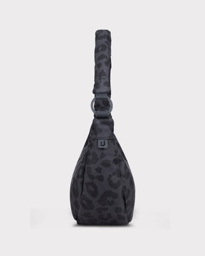 Half Moon Bag "Lou Medium" grau leo