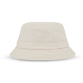 Cremefarbener Bucket Hat 'Gill' von Johnny Urban aus Stoff mit gesticktem Logo