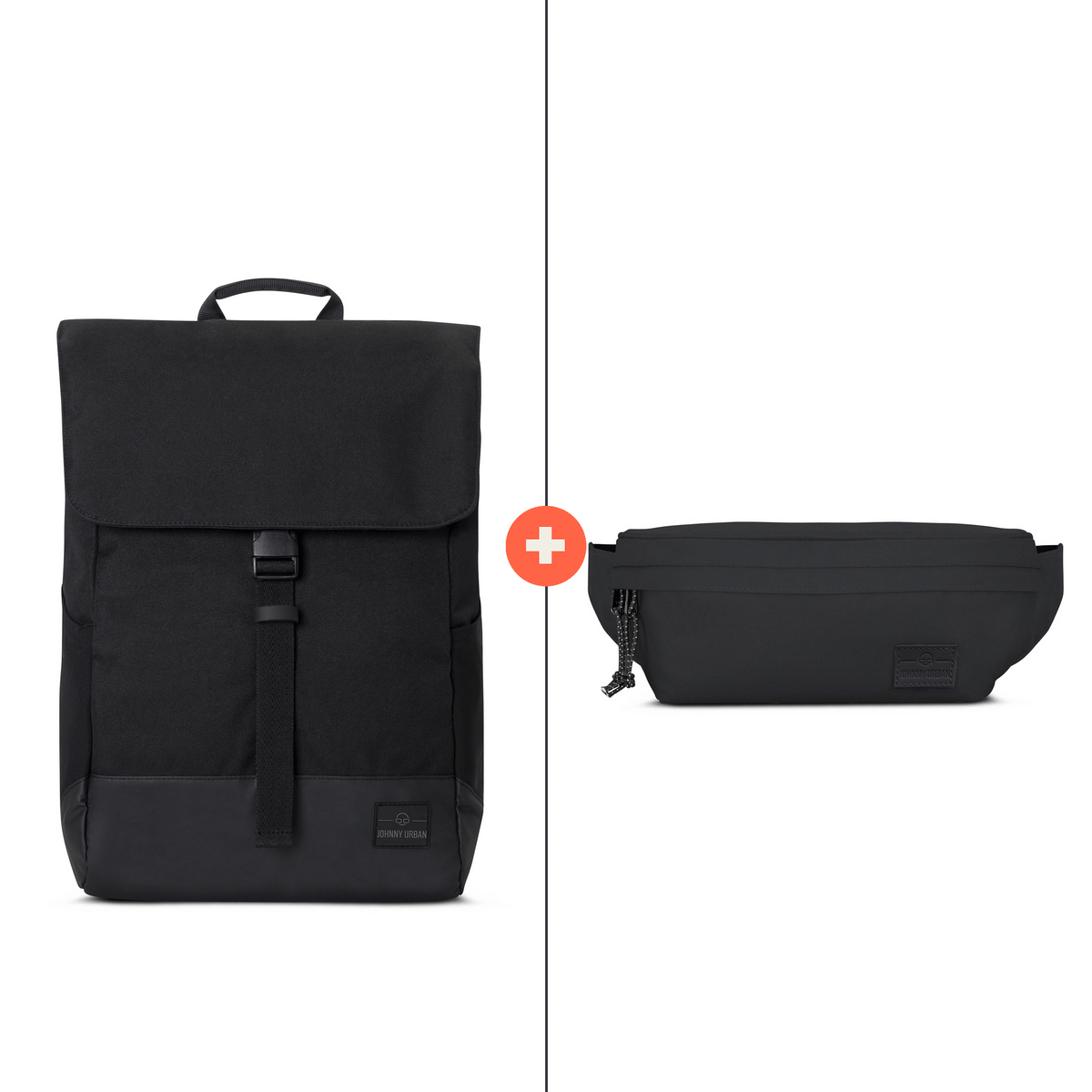 Rucksack + Bauchtasche Set