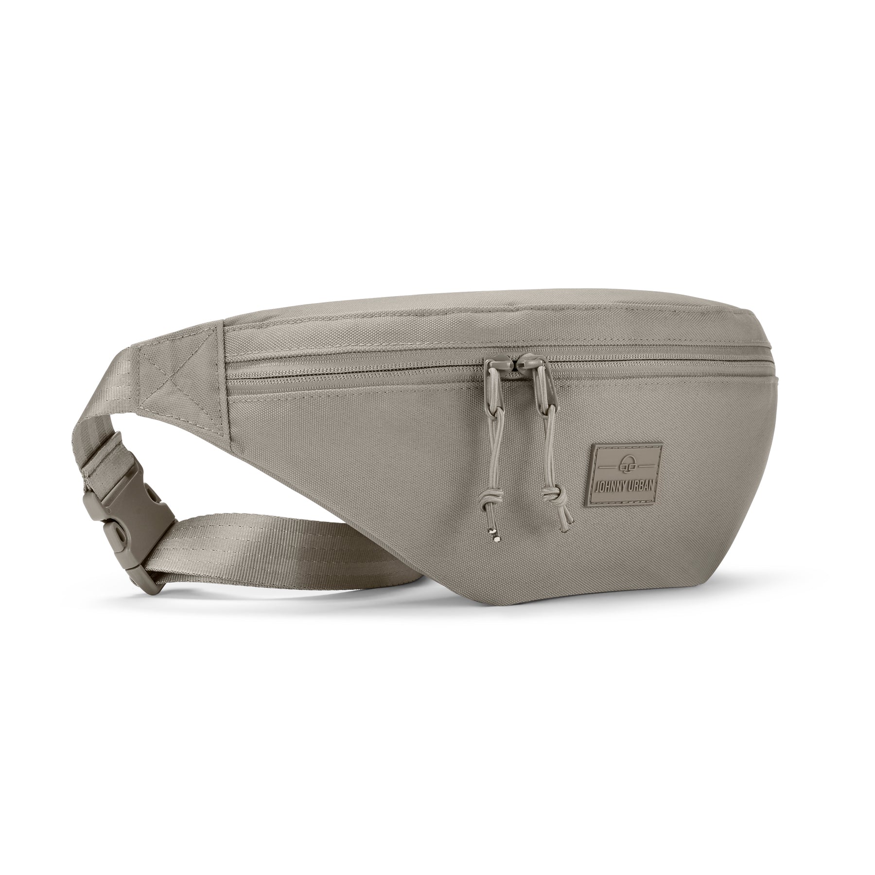 Johnny Urban Bauchtasche Erik Large in desert grey mit Reißverschluss und verstellbarem Gürtel