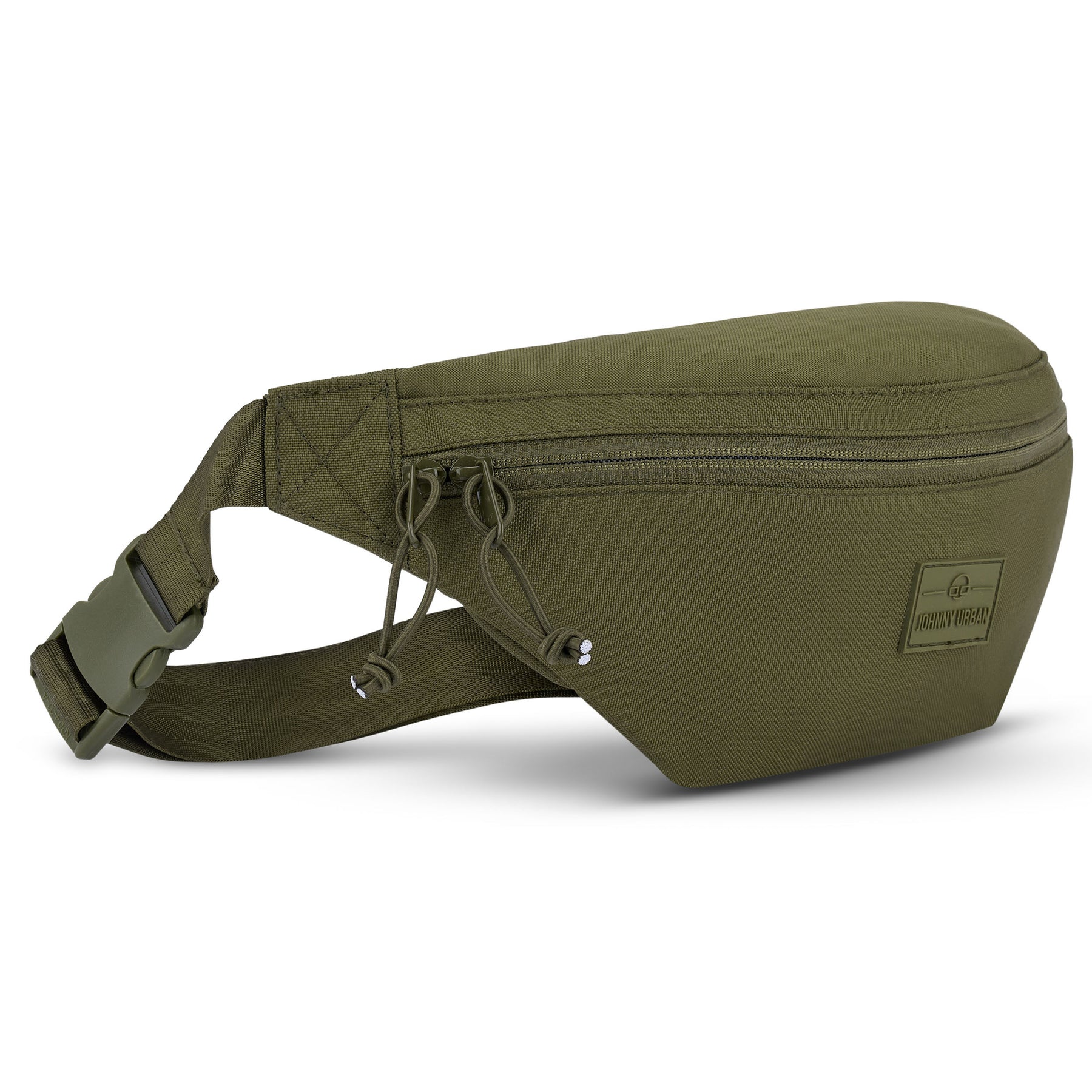 Johnny Urban Bauchtasche 'Erik Large' in modernem Olivgrün mit Reißverschluss und verstellbarem Gurt