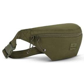 Johnny Urban Bauchtasche 'Erik Large' in modernem Olivgrün mit Reißverschluss und verstellbarem Gurt
