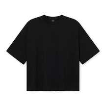 Schwarzes Oversize T-Shirt 'Vic' von Johnny Urban mit kurzem Rundhalsausschnitt