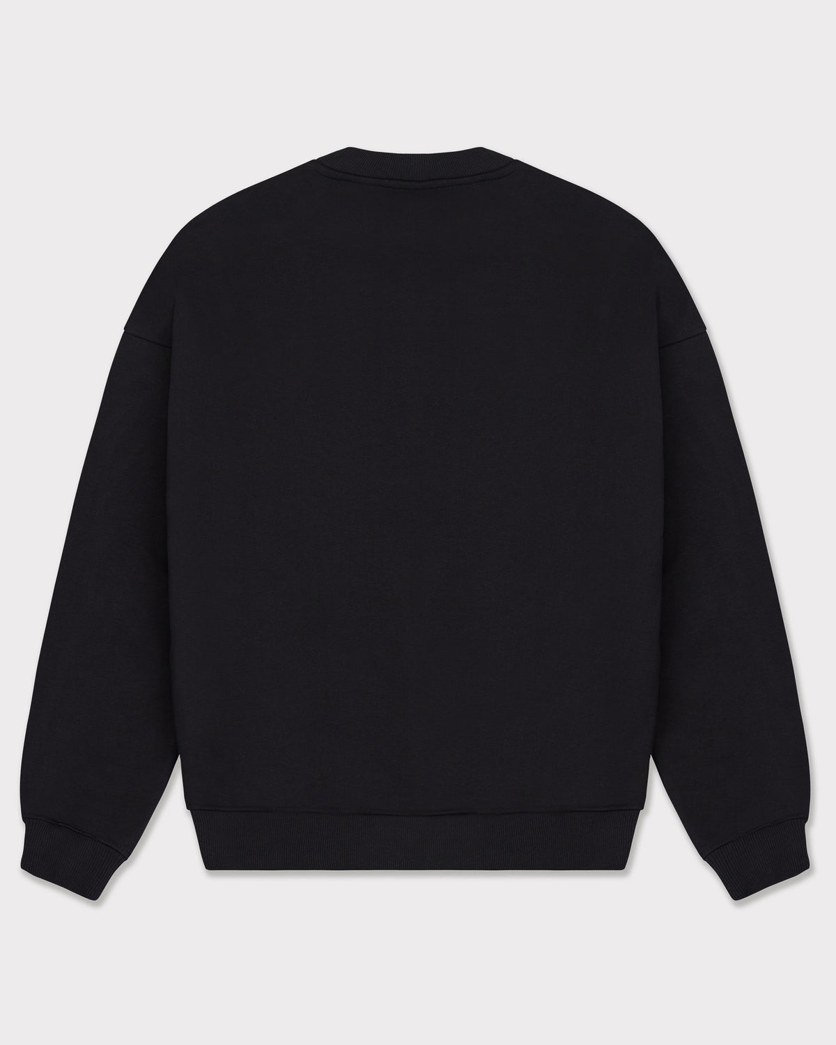 Oversized schwarzer Crewneck Pullover 'Carter' von Johnny Urban, Rückseite ohne Print
