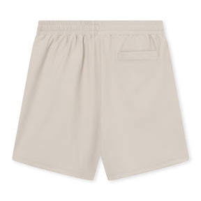 Herren-Shorts 'Mason' in Sandfarbe mit elastischem Bund und einer hinteren Tasche
