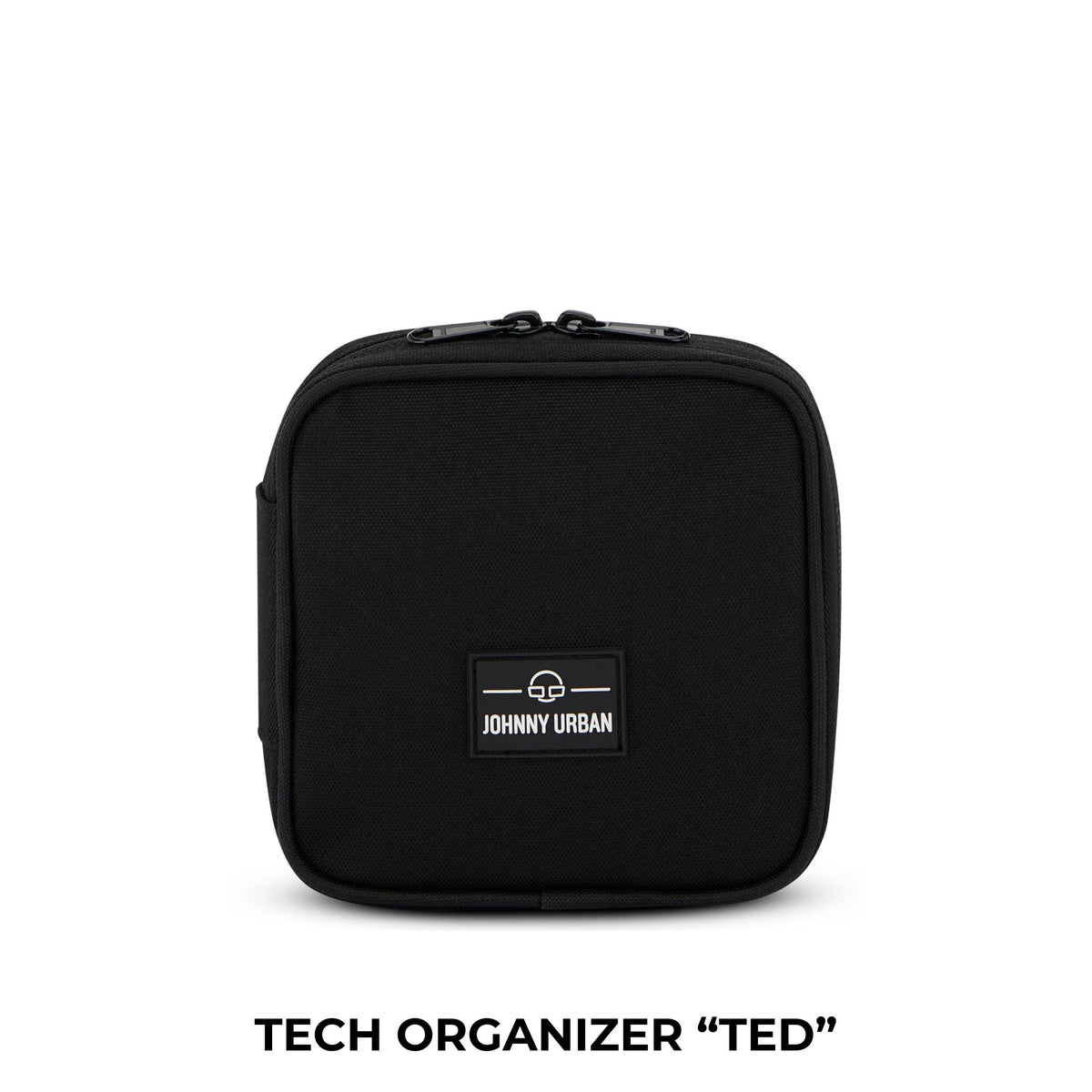Schwarzer Johnny Urban Tech Organizer „Ted“ Reiseaccessoire mit Reißverschluss