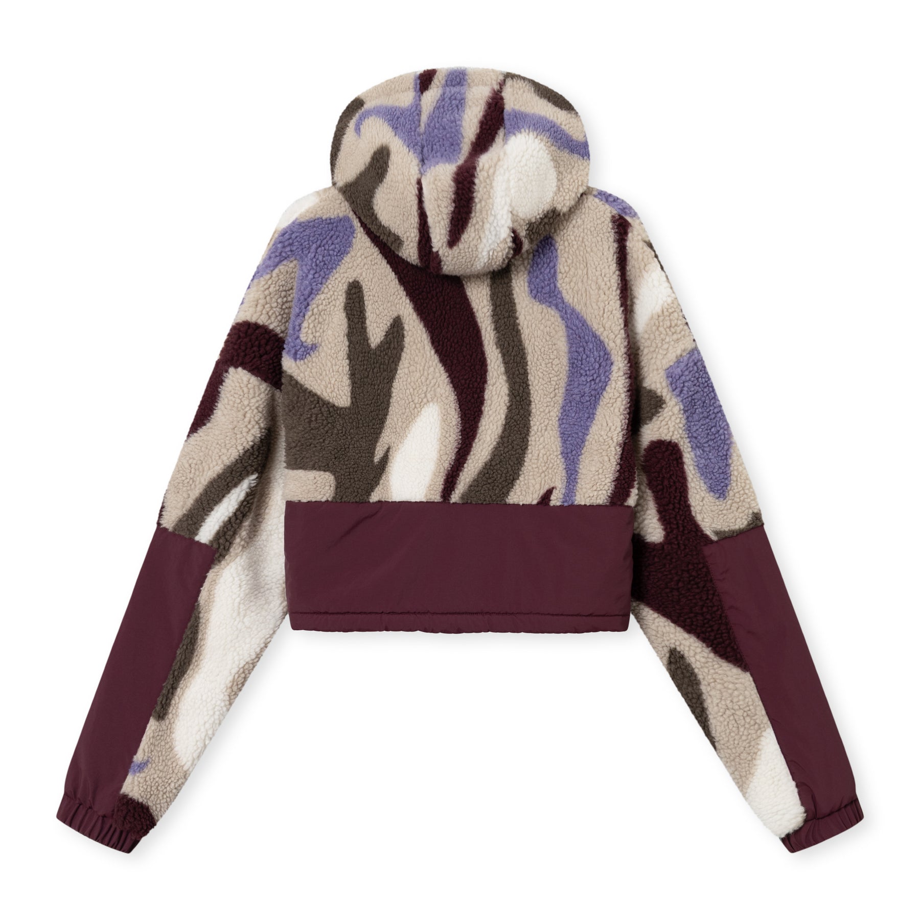 Cropped Teddy Fleecejacke "Carey"