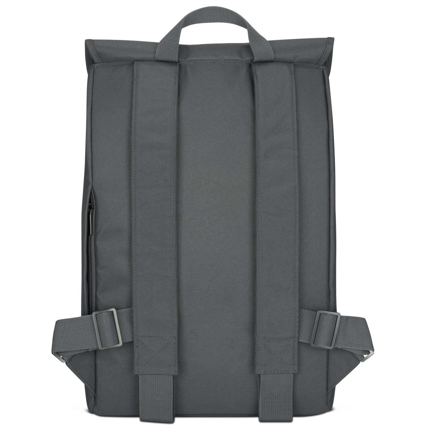 Rucksack 'Liam' dunkelgrau mit gepolsterten Schultergurten und Trageschlaufe