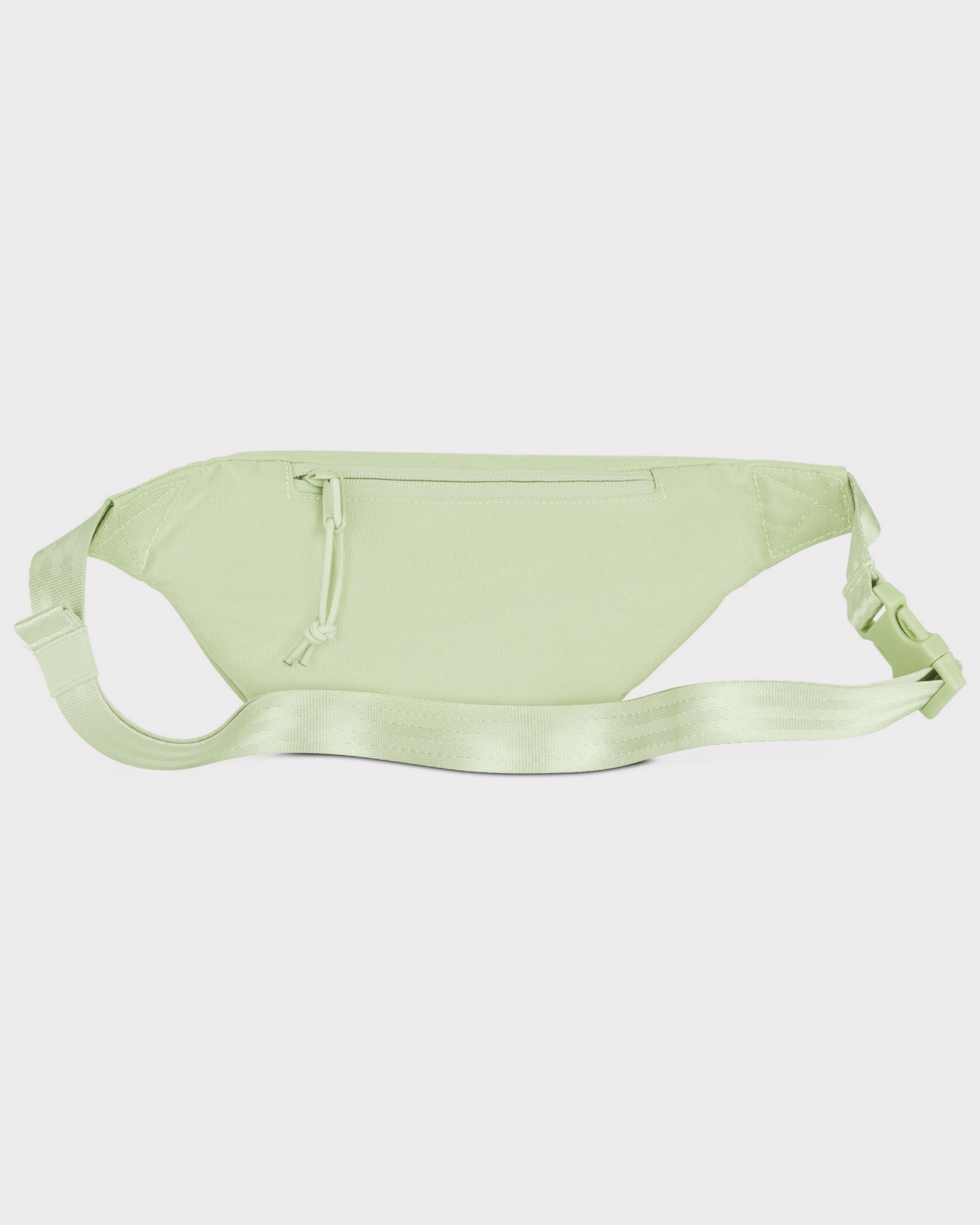 Bauchtasche "Erik Small" in limegrün mit verstellbarem Gurt und Reißverschlussfach