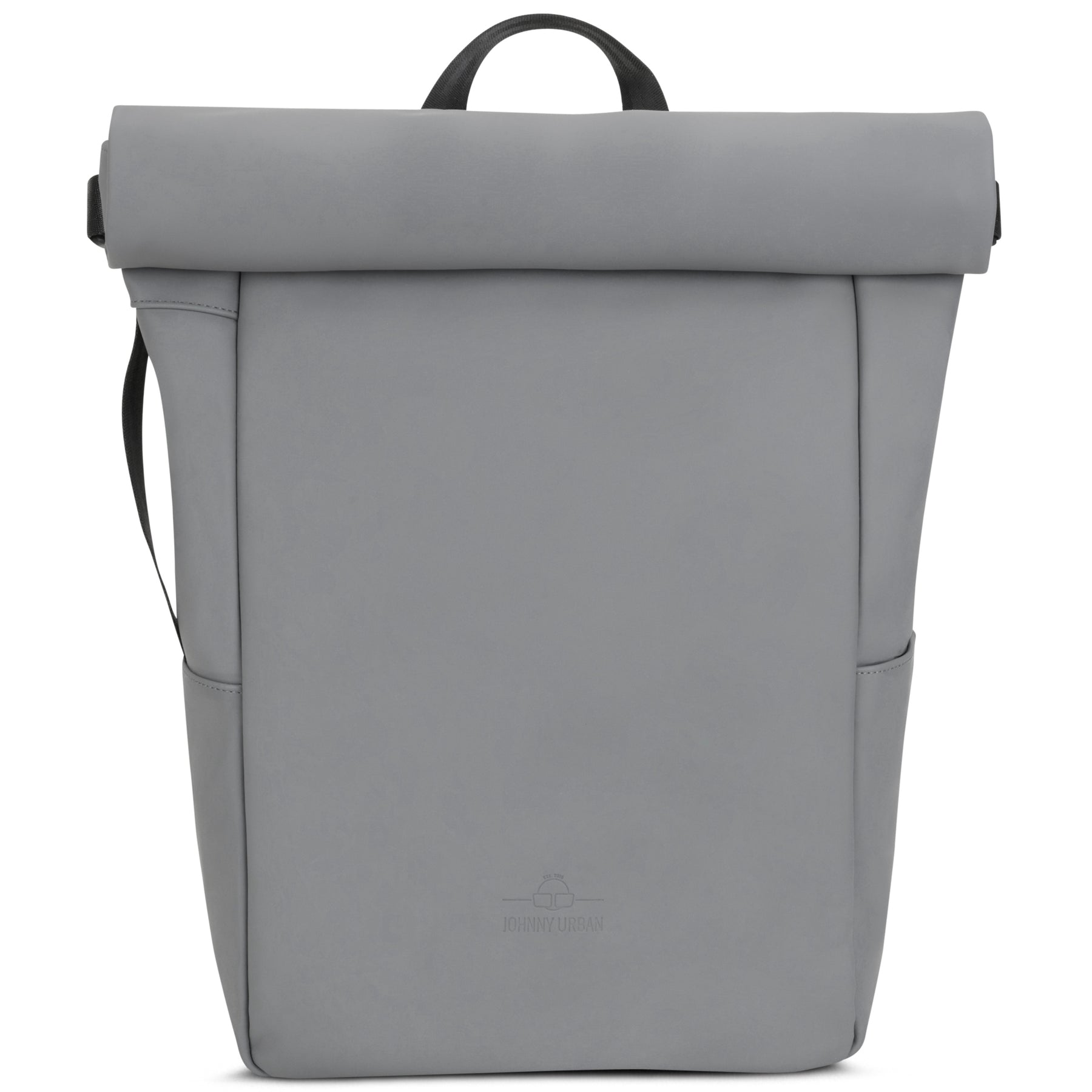 Rolltop Rucksack Henry von Johnny Urban in grauer Farbe mit minimalistischem Design
